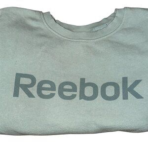 TEAL REEBOK PULLOVER SWEATSHIRT